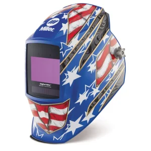 Miller Digital Elite™ Welding Helmet w/ ClearLight 4x, Stars and Stripes #296770