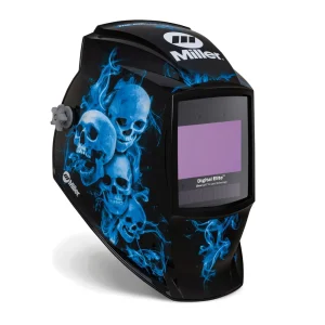 Miller Digital Elite™ Welding Helmet w/ ClearLight 4x, Blue Rage II #296774