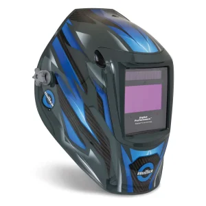 Miller Digital Performance Welding Helmet w/ Clear Light 4x, Carbon Edge – 299616