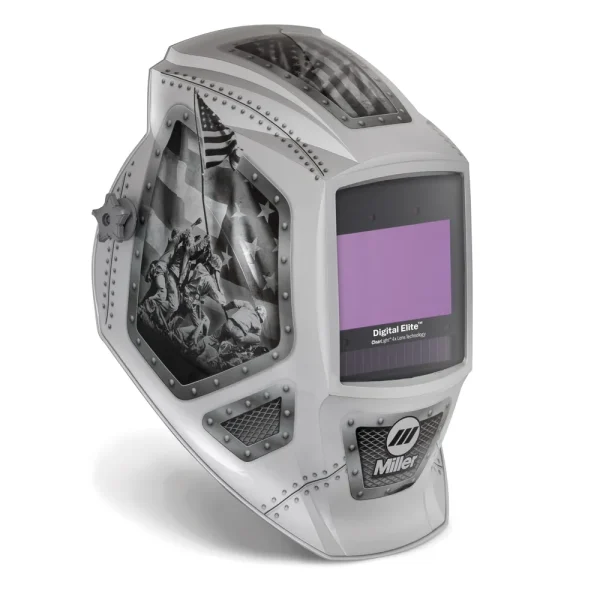 Miller “Forged in Freedom™” Digital Elite™ Series Auto-Darkening Welding Helmet – 299617