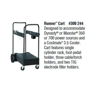 Miller Dynasty®/Maxstar® 350/700, 4 Wheel Cart #300244