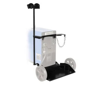 Miller Dual EZ-Change™ Low Cylinder Rack w/ Elevated Gun and Cable Rack #300337
