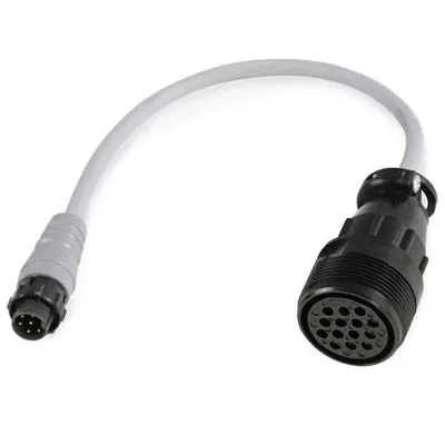 MILLER ADAPTER CORD 1 FT, 6 PIN MACHINE 14 PIN CONTROL #300507