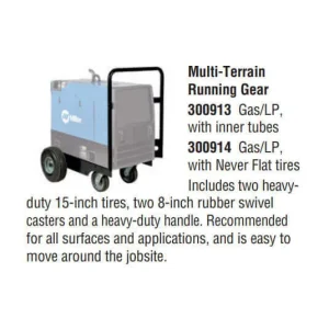 Miller Bobcat™ / Trailblazer® Multi-Terrain Running Gear with Inner Tubes #300913