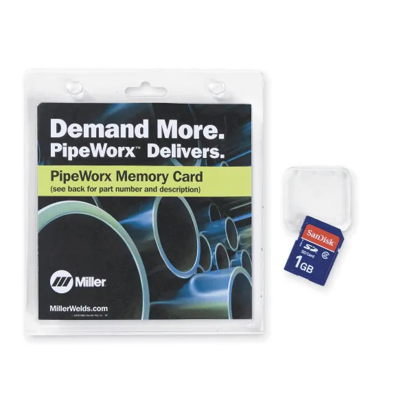 Miller PipeWorx Blank SD Memory Card #301080