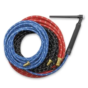 Miller Weldcraft™ W-375 Super Cool™ Braided Rubber TIG Torch Package (12.5 ft) #301253012