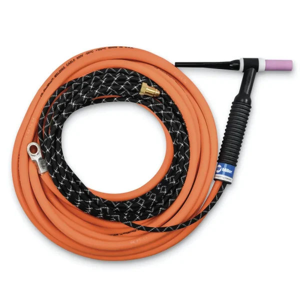 Weldcraft A-250 2-Piece Rubber TIG Torch Package, 25 ft – 301525025