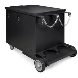 Miller Cart for OptX™ Handheld Laser Welder, Wire Feeder, & 2 Gas Bottles #301792