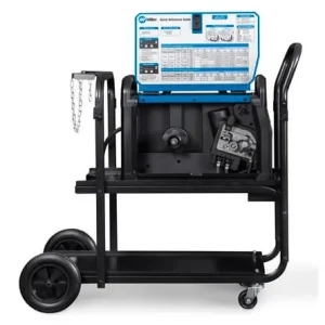 Miller Millermatic® 142 MIG Welder w/ Running Gear/Cylinder Rack #951000072