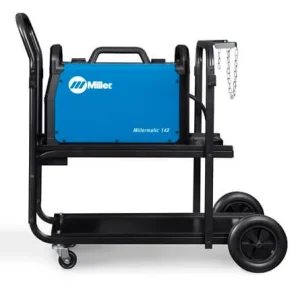 Miller Millermatic® 142 MIG Welder w/ Running Gear/Cylinder Rack #951000072
