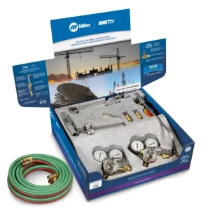 Miller Smith – Heavy Duty Combination Torch Outfit with Propane/Natural Gas Tips, CGA 510 HBA-30510LP