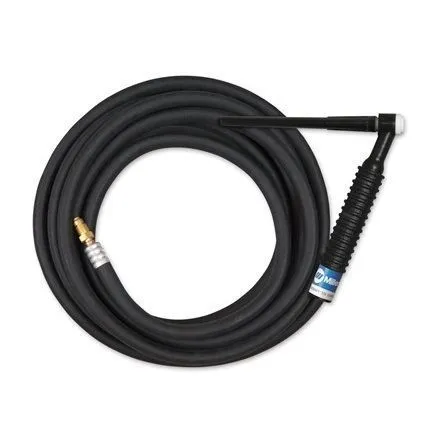 Miller Weldcraft A-125, Rubber, 12.5Ft, TIG Welding Torch Package #WP-9-12-R, WP-9-25-R