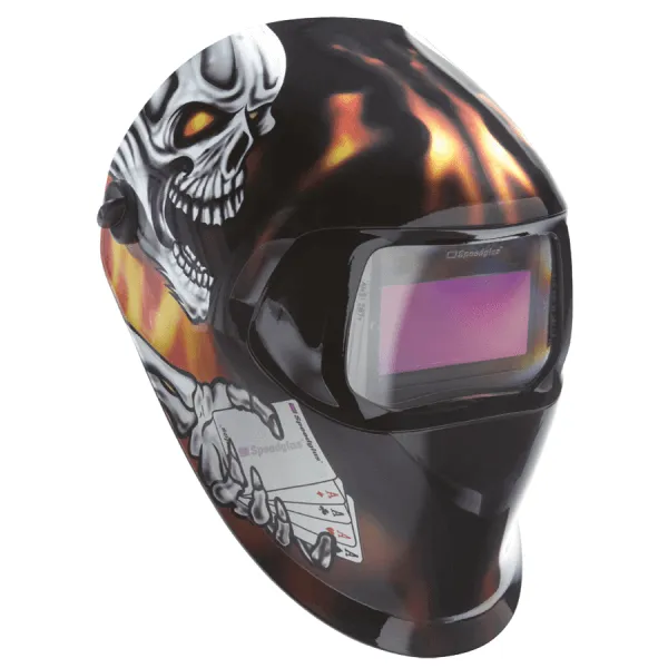 3M Speedglas 100 Series Auto Darkening Welding Helmet (Aces High) #07-0012-31AH
