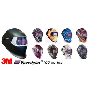 Speedglas 100 Series Auto Darkening Helmet (Blaze) #07-0012-31BZ