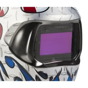 3M™ Speedglas™ Welding Helmet 100 Tribute with Auto-Darkening Filter 100V 07-0012-31TB, Welding Safety, Shades 8-12, 1/Case PART#07-0012-31TB