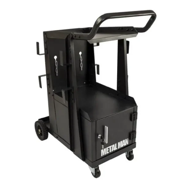 Metal Man Three-Tier Welding Cabinet #TTWC3