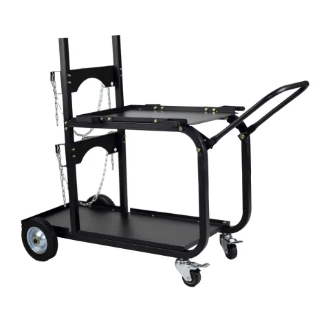 Metal Man Heavy Duty Single/Dual Bottle Welding Cart UWC4