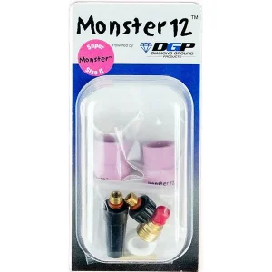 Diamond Ground Monster 12 TIG Nozzle Kit MN12-2-116D