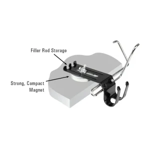 Strong Hand Tools – MRT50 Ready Rest, Magnetic Table Edge TIG Torch Holder w/ Cable Hanger