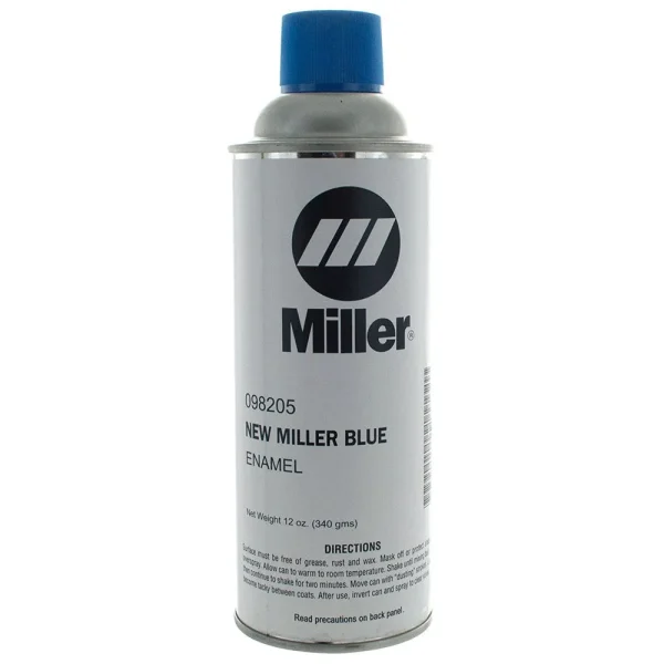 Miller Blue Enamel Paint Aerosol Can, 12 oz – 098205