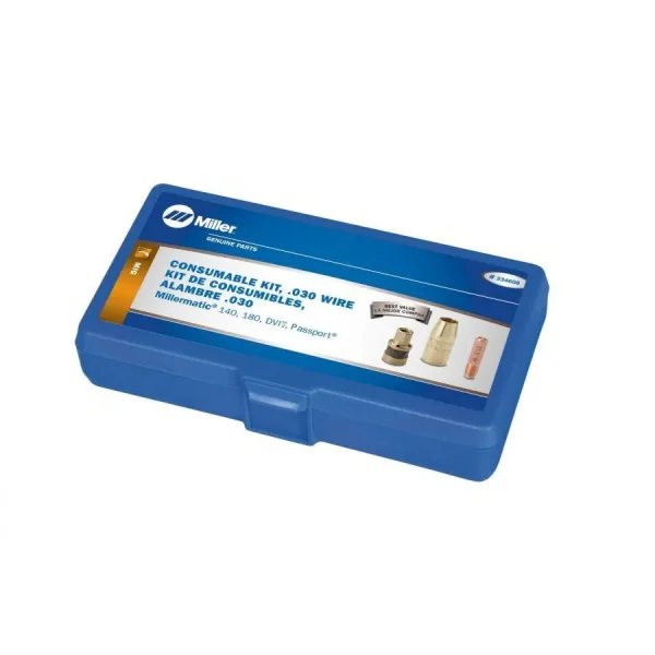 Miller MIG Consumable Kit – M-10/15 & M-100/150 Gun .030 Wire – 234608