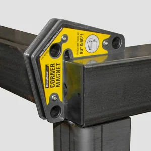 Strong Hand Tools – Magnetic Corner Squares (Twin Pack) 120°, 90° & 60° Angle Setting