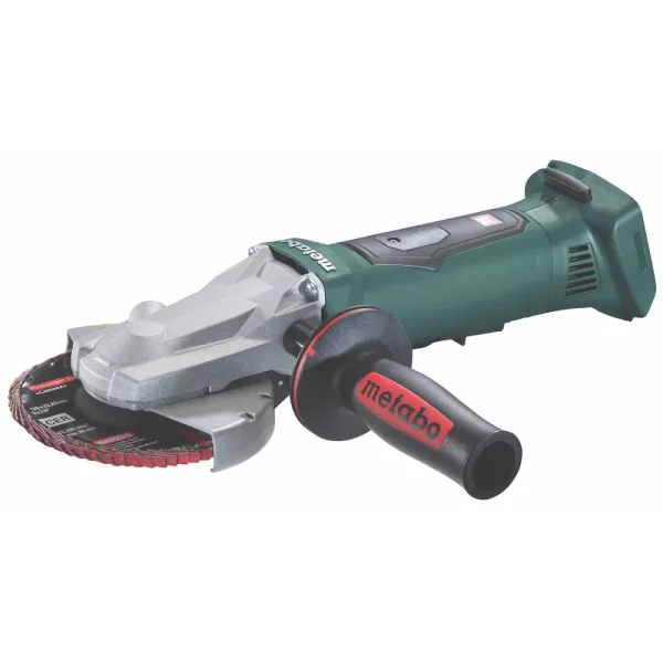 Metabo 18 LTX 125 5″ Cordless Flat Head Angle Grinder – 613070860