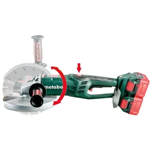 Metabo WPB 38-18 LTX BL 230 9″ Cordless Angle Grinder – 613102860