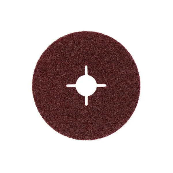 Metabo Aluminum Oxide Resin Fiber Abrasive Disc, 5″ x 7/8″, 25/pk