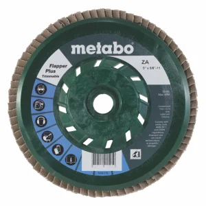 Metabo Flapper Plus Trimmable, Type 29, Arbor 5/8-11″, 5/pk