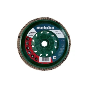 Metabo Ceramic Trimmable Flapper, Type 29, 5/8-11″ Arbor, 5/pk