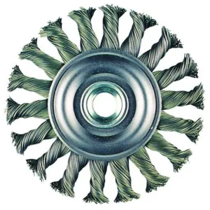 Metabo Wire Wheel Brush, 6-7/8″ x 3/16″, 5/8-11″ – 655133000