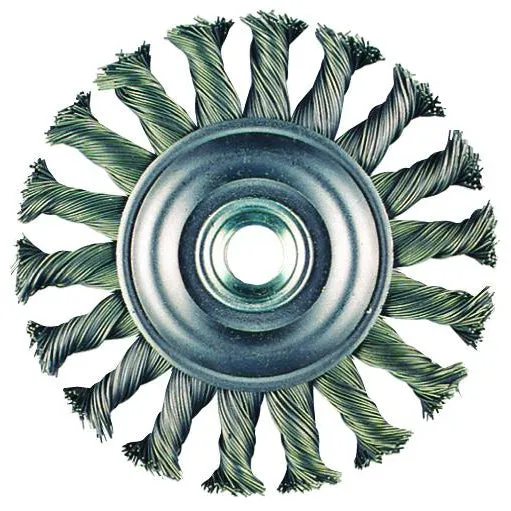 Metabo Wire Wheel Brush, 6″ x 5/16″, 5/8-11″