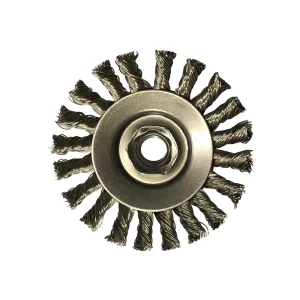 Metabo Wire Wheel Brush, 4″ x 3/8″, 5/8-11″