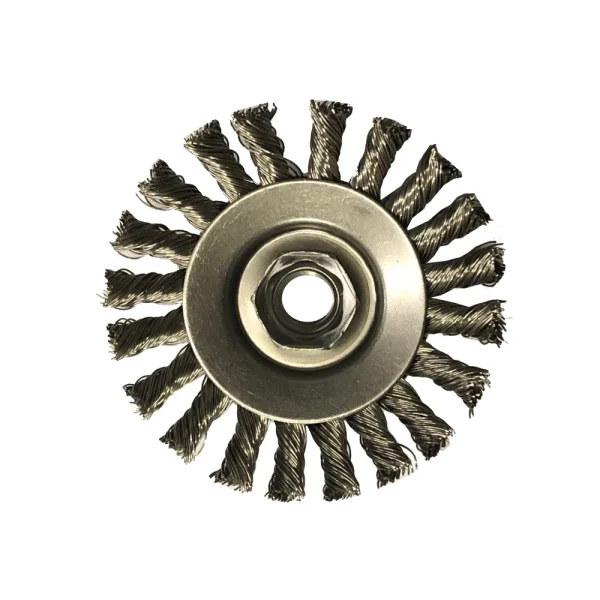 Metabo Wire Wheel Brush, 4″ x 3/8″, 5/8-11″