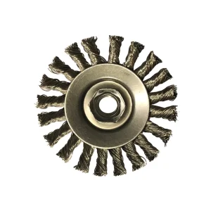 Metabo Wire Wheel Brush, 4″ x 3/8″, 5/8-11″