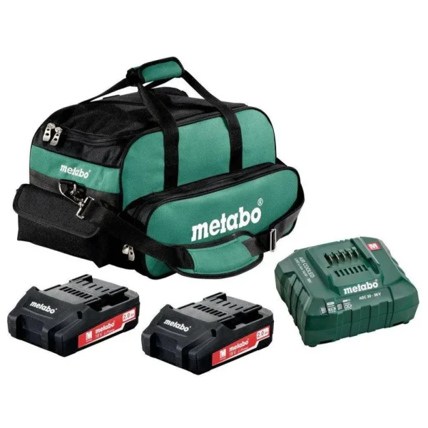 Metabo 2x 2.0Ah Ultra-M Compact Kit – US625596020