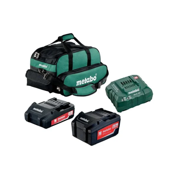 Metabo 2.0Ah + 5.2Ah Ultra-M Battery Starter Kit – US625596052