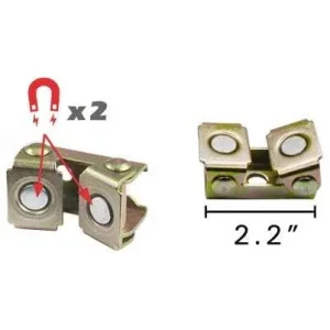 Stronghand Tools Magnetic Maghold V-Pads (4 pack) Small + Medium
