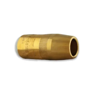 Bernard N-5818B Centerfire Thread-On Nozzle (Large), 5/8″ Bore, 1/8″ Recess, Brass, 10/PACK