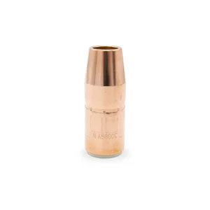 Bernard N-A5800C AccuLock S Large Thread-On Nozzle, 5/8″ Orifice, Flush Tip, Copper, 10/PACK