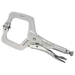 HERO TOOLS N1LPSP9 9″ C-CLAMP, LOCKING W/ SWIVEL