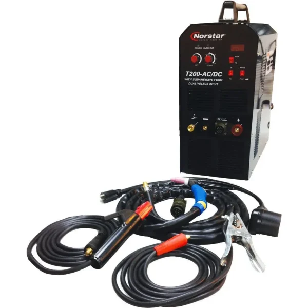 Norstar N820200TACDC Dual Voltage Input TIG Welder Package