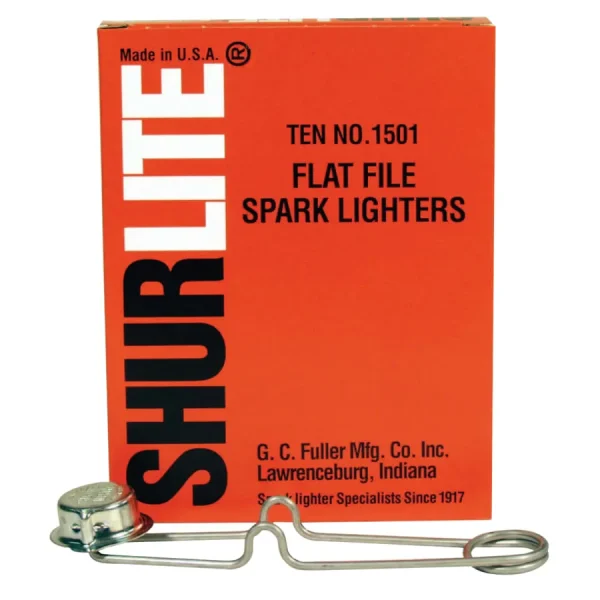 G.C. Fuller Flat Spark Lighter (10pk) – 1501
