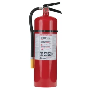 Kidde ProLine Multi-Purpose Dry Chemical Fire Extinguisher-ABC Type, 10 lb Cap. – 466204