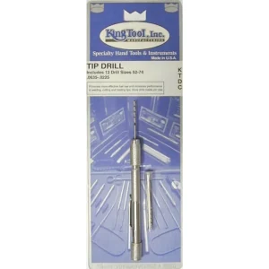 King Tool Tip Drill Set, #52-74 – KTDC