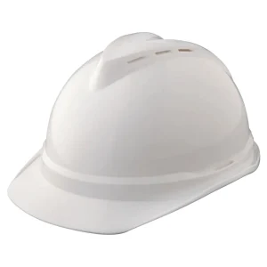 MSA Vented Hard Hat w/ Fas-Trac Suspension, Slotted – 10034018