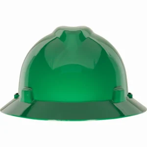 MSA V-Gard Brimmed Hard Hat w/ Staz-On Suspension, Slotted – 454735