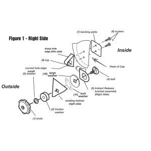 MSA Skullgard Hard Hat Quick Connect Adapter – 456667