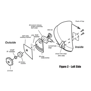 MSA Skullgard Hard Hat Quick Connect Adapter – 456667